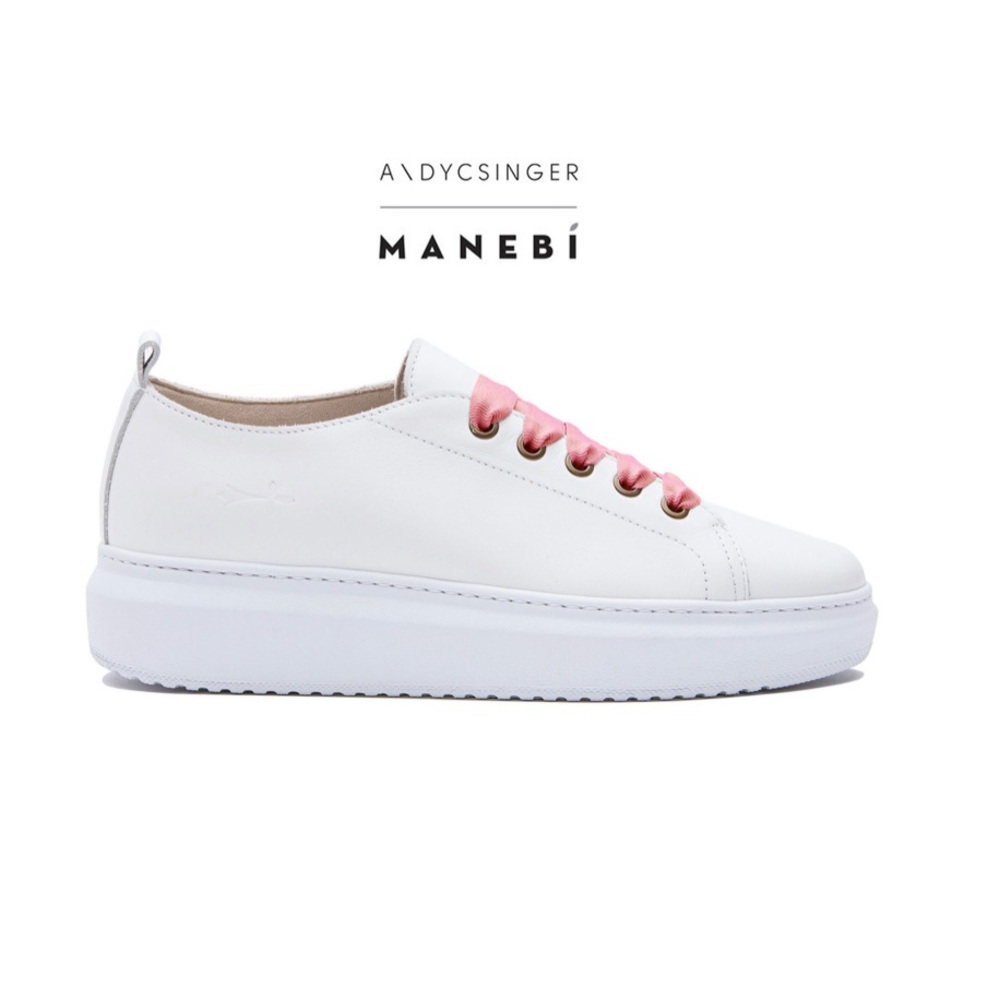 MANEBI Hamptons Low-top sneaker in White